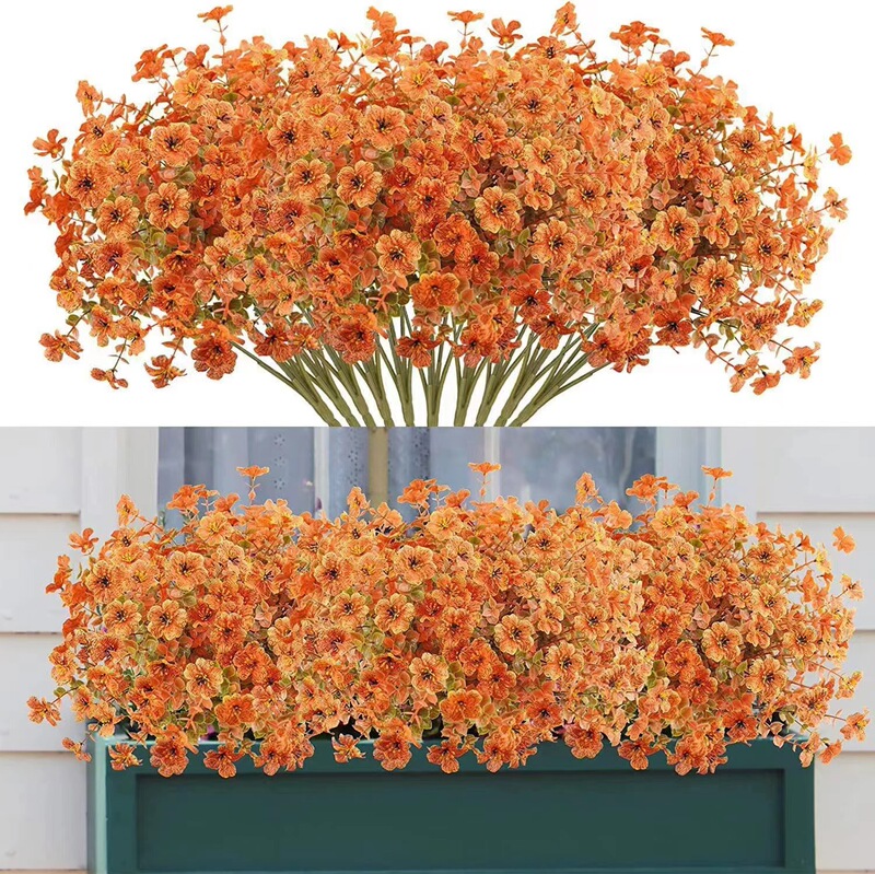 Amazon Hot Selling Autumn Flower Artificial Flower Plant Thanksgiving Halloween Christmas Wedding Party Family Flower
