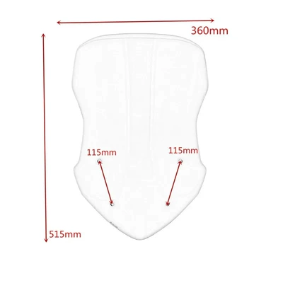 Motorcycle Front Windshield, Windscreen, Motorcycle front windshield