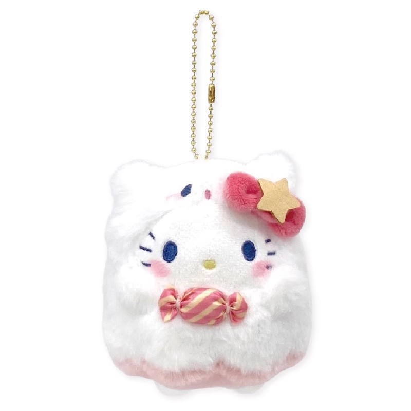 日本のかわいいハロウィンゴーストキャンディシリーズハローキティメロディーぬいぐるみペンダントガールハートギフト|undefined