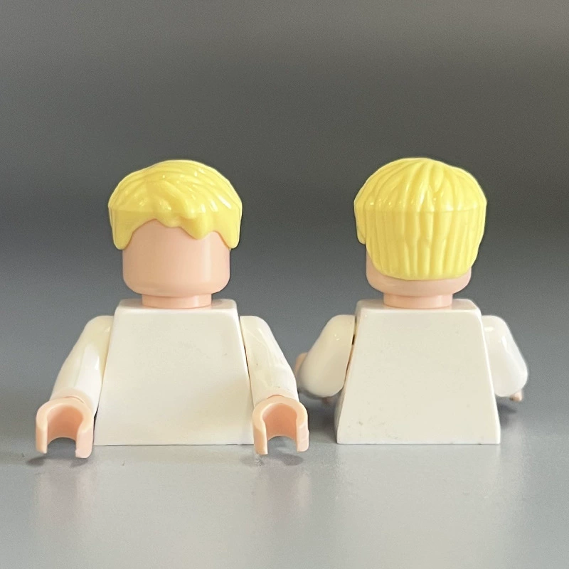 Игрушка Lego аксессуары для мини‑фигурок — набор мелких деталей DIY, разноцветные причёски