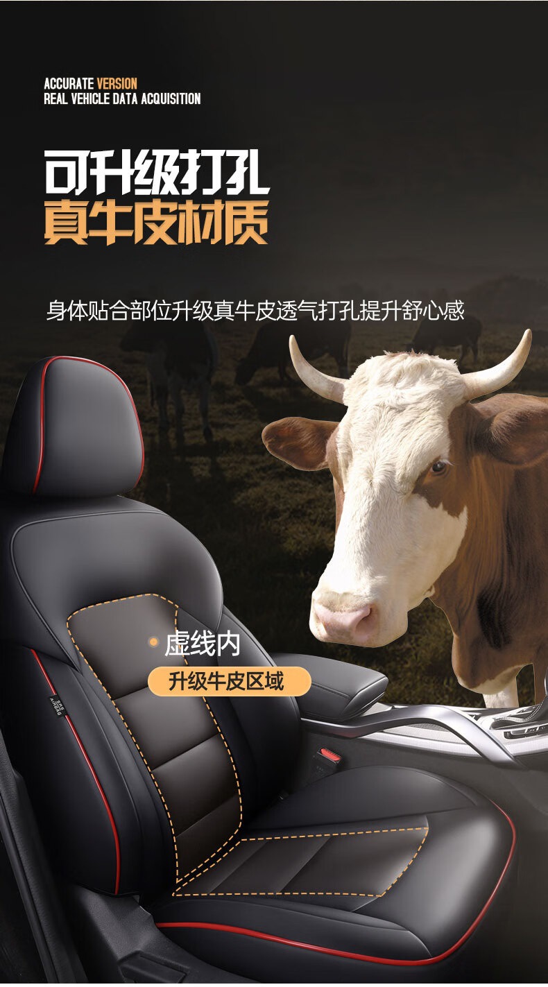 Applicable Model Car Seat Cover Fully Surrounded Car Cushion Haver h6 Big Dog h4 First Love Harvard Cool Red Rabbit