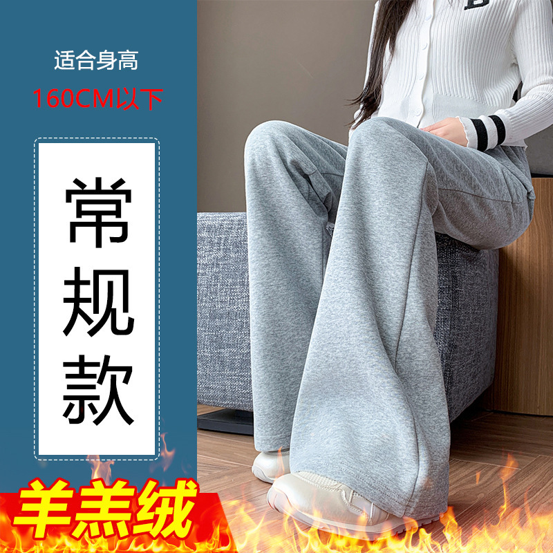 孕妇喇叭裤子春秋季外穿新款休闲时尚喇叭裤灰色孕妇运动裤秋装|undefined