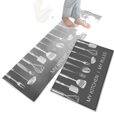 American-style knife and fork long — Avtomobil döşəmə paspasları