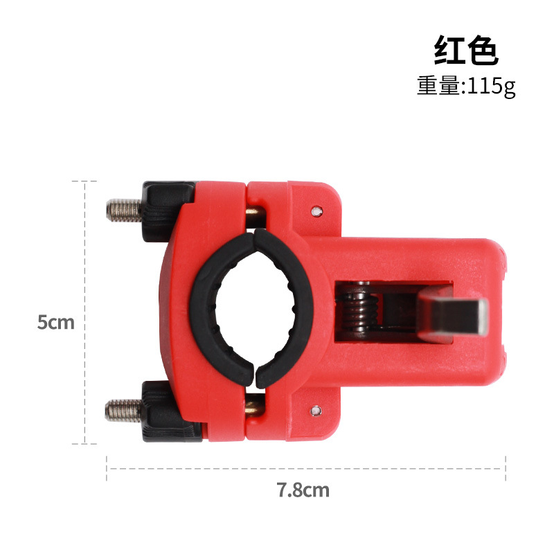 Barco de pesca soporte titular de la tarjeta clip Rod tail seat Marina caña de pescar soporte accesorios clip varilla dispositivo batería trasera colgando