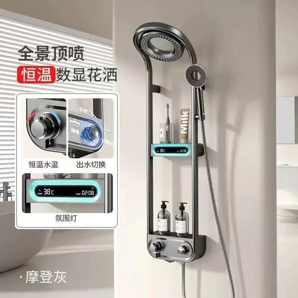 Digital display constant temperature-gun gray