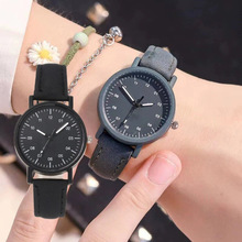 韩版简约气质ins风女生中学生少女小清新仿古森系女士古风手表厂