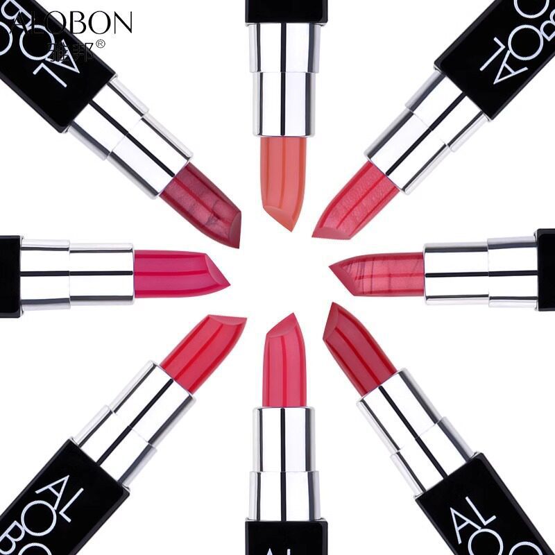 Yabon Crystal Glow Lipstick Black Tube Lipstick Easy to Apply, Moisturizing and Hydrating, Popular among Students, Cross-Border Dropshipping