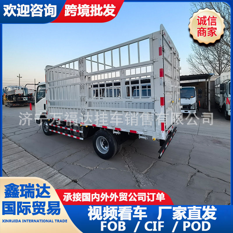 Exported to Africa: HOWO engineering dump truck, 6X4 box truck, front four-wheel rear eight-wheel high-rail transport truck