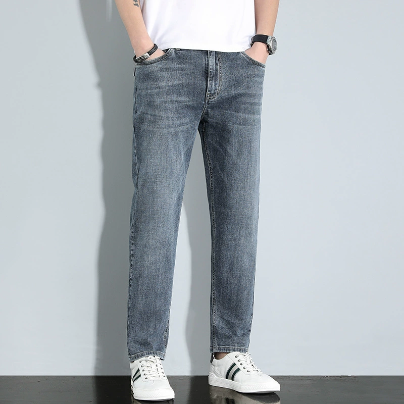 Модные джинсы тренд, Slim Fit, для подростков, корейский стиль