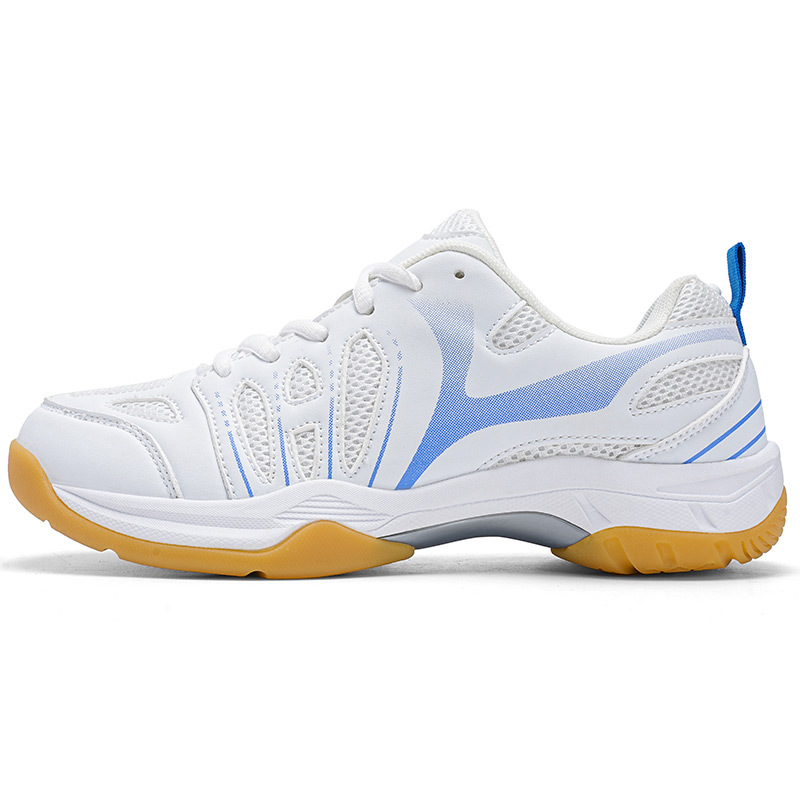 Nuevos zapatos de bádminton masculinos respirables antideslizantes adultos jóvenes estudiantes indoor y outdoor entrenamiento deportivo zapatos de bádminton ping-pong