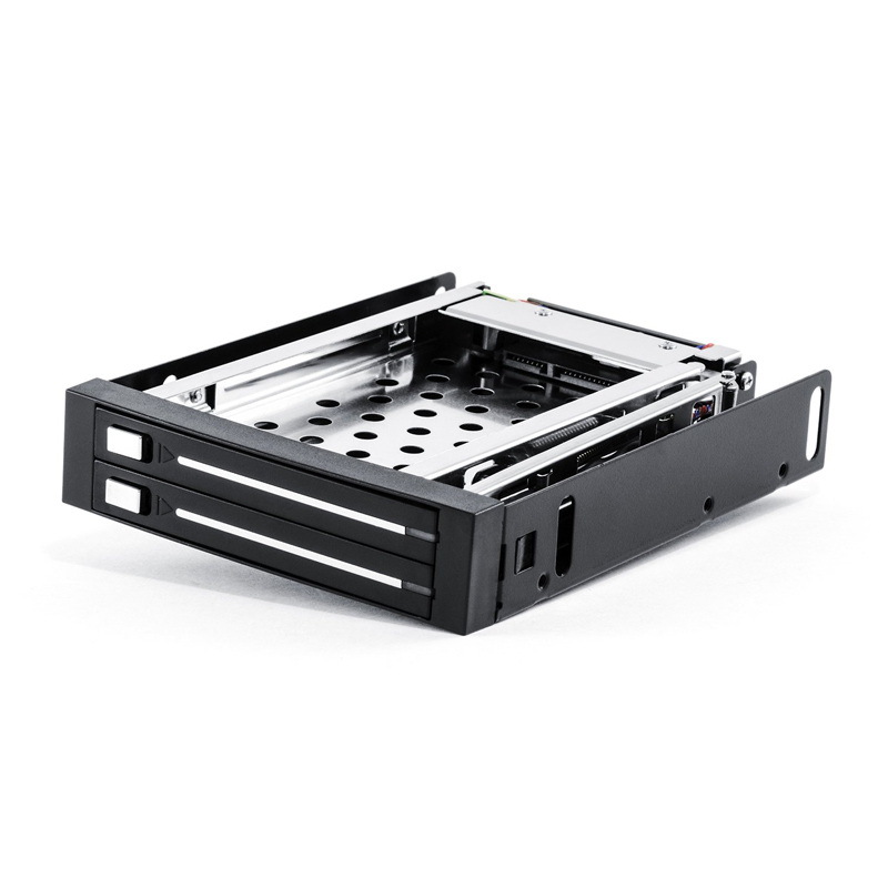 Seatay shuolitai de doble capa de 2,5 pulgadas disco suave caja de disco duro rack de extracción rack de disco duro caja de disco duro rack