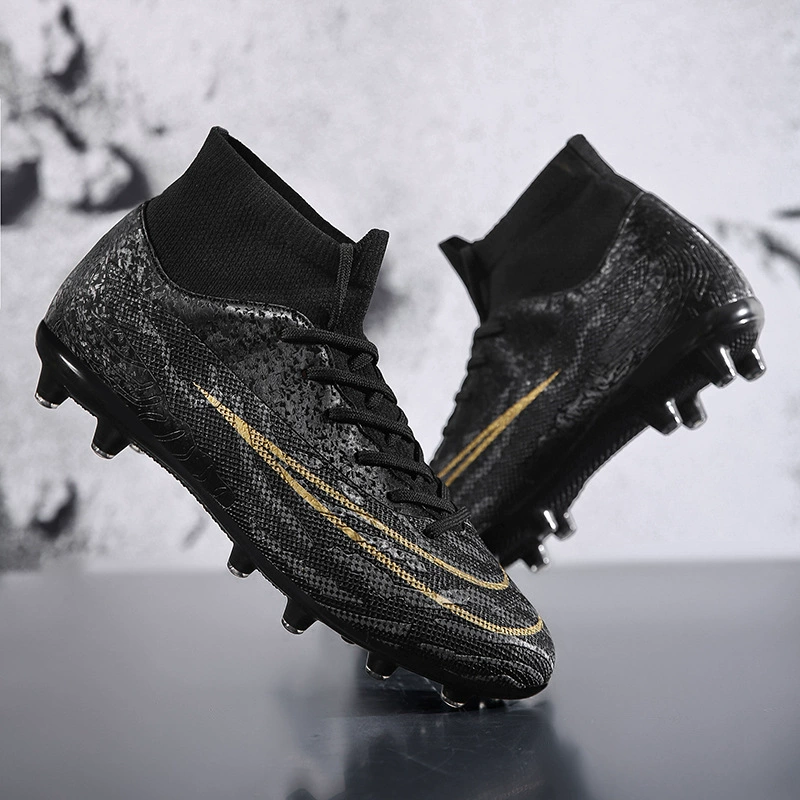 High children's boots for men and women, sports shoes, footwear, with spikes
