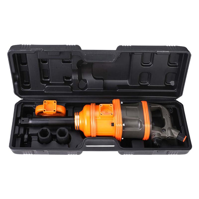 Cañón de viento grande neumático de WF-032 transfronterizo personalizado 3260Nm herramienta neumática de gran torque gatillo de reparación de automóviles de 1 pulgada