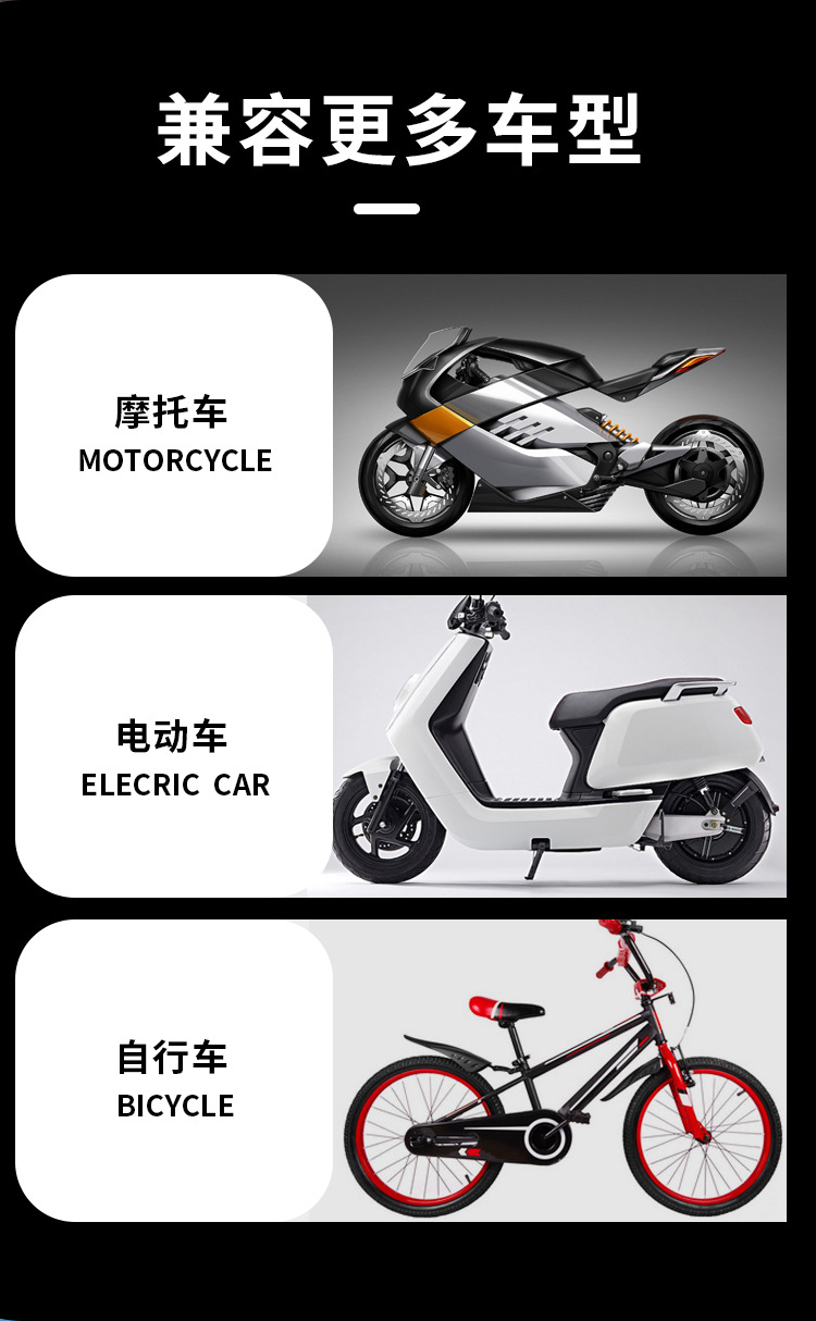 Anti-Theft A-Type Motorcycle Navigation Device C-Port Shock-Absorbing Wireless Fast Charging Phone Holder Fast Charging Motorcycle Mount