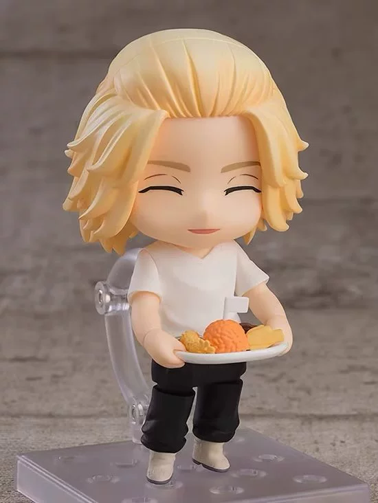 Q версия лица-перемен псевдо 16666 Tokyo Avengers Mikey Sano Wanjiro Moving Dolls Model Model