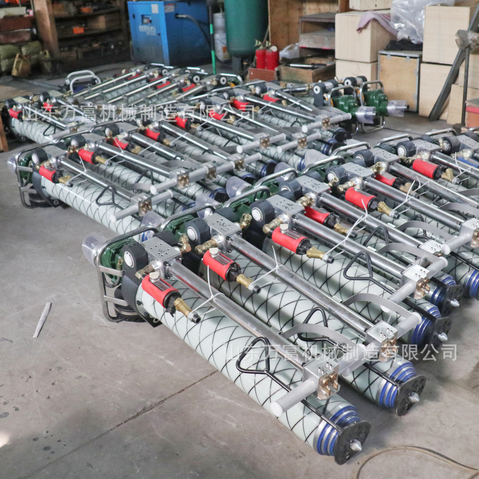 手持气动锚杆钻机矿用巷道支护打锚索孔MQT130/3.2支腿式锚杆钻机