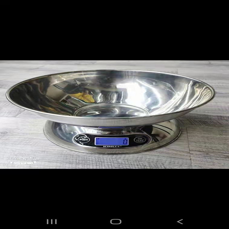 5 kg de escala de cocina de acero inoxidable escala electrónica escala de horneado escala Cordyceps