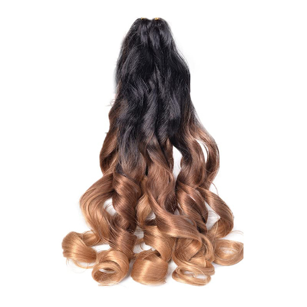 Peruca de comercio exterior extensión de cabello de mujer rollo suelto de cola de caballo africano sucio de cabello de aguja de cabello francés natural rollo de cabello trenzado