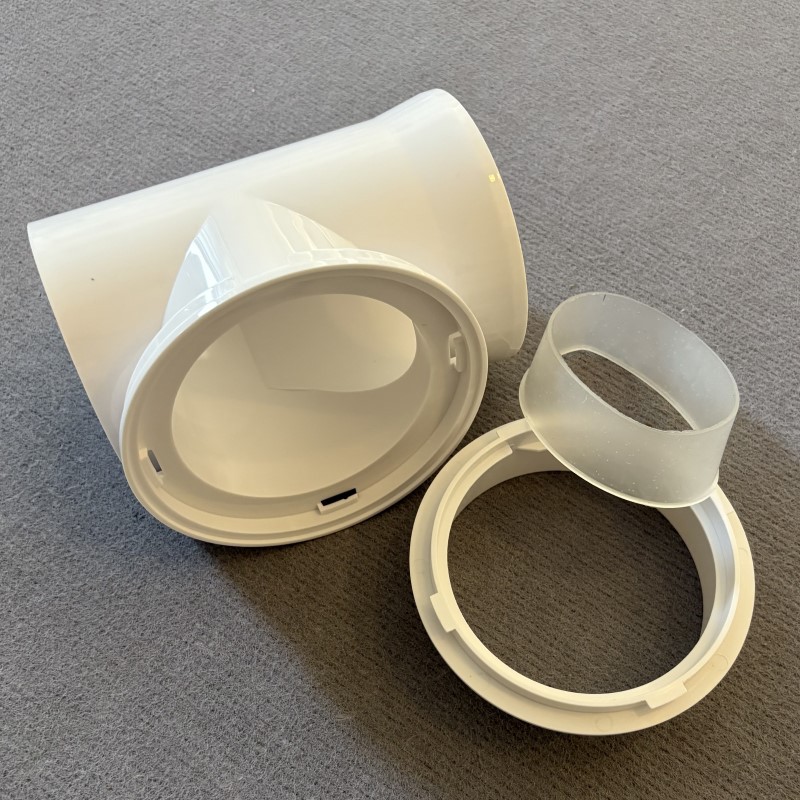 패키지 6: 90도 건조기 커넥터 + 호스 커넥터 + 밀봉 링