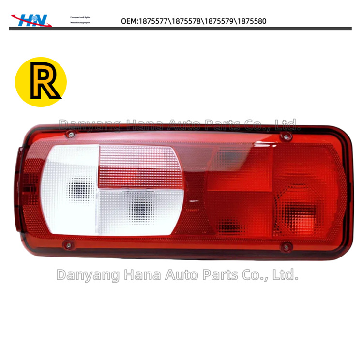 Pantalla de freno de luz trasera DAF serie XF105 para camiones Duff 1875577 \ 1875578 \ 1875579