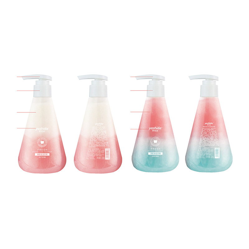 Dental Starta fresco, pasta de dientes suave y limpia, aliento fresco para eliminar manchas de dientes, pasta de dientes de prensa, productos genuinos. image 5