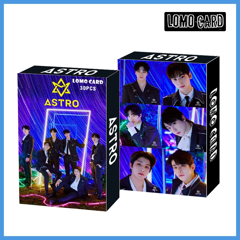 Хитовые звезды вокруг StrayKids Ateez Astro NCT LOMO новая карточка альбома благословение маленькая карточка