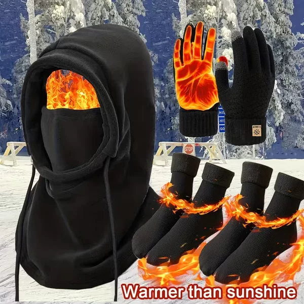 Amazon, Temu, Shein cross-border hat sets are hot-selling, with fleece-lined warm hats available for labeling and shipping on all platforms