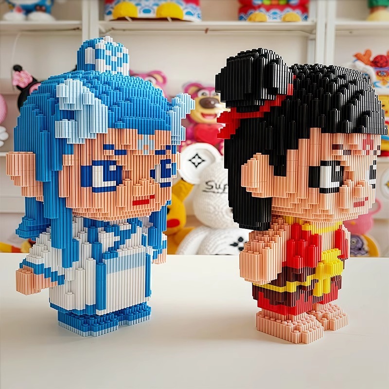 2025 新しい Nezha Ao Bing は、レゴビルディングブロック教育組み立ておもちゃと互換性があり、男の子と女の子向けの難しいパズルギフトです。|undefined