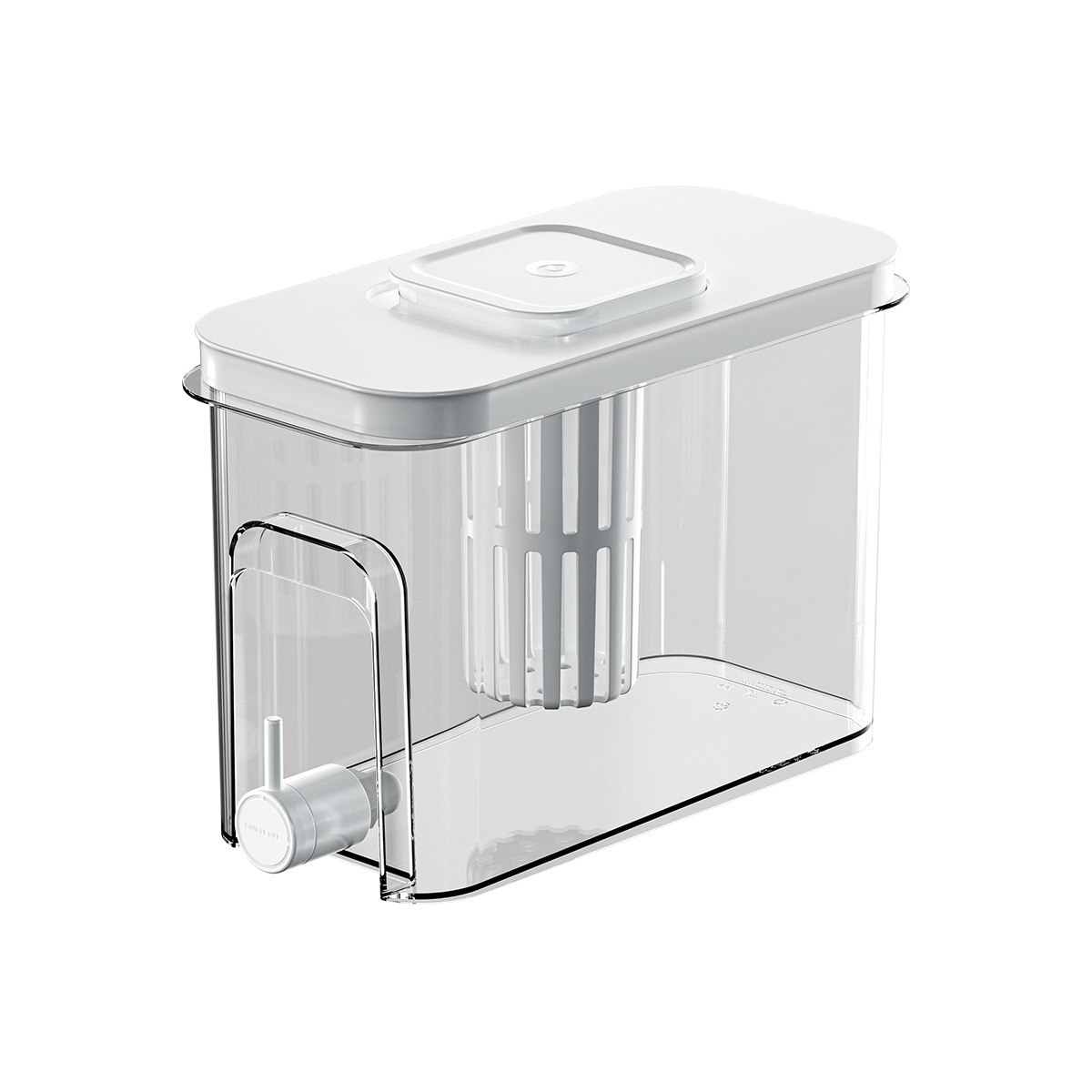 Refrigerador Hervidor frío con grifo Cubo de bebidas Hervidor de hielo refrigerado Hervidor de agua frío doméstico Jugo de fruta Cubo de bebida fría Cubo de té de frutas