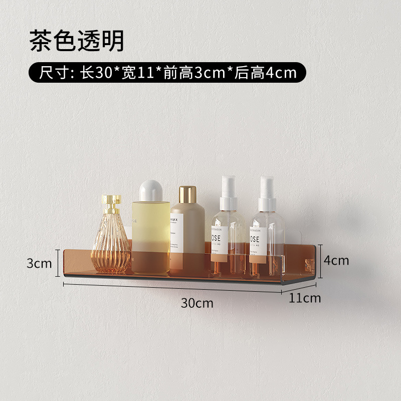 Nórdico ins estilo acrílico onda de agua partición estudio estante la pared estantería salón baño almacenamiento organizador