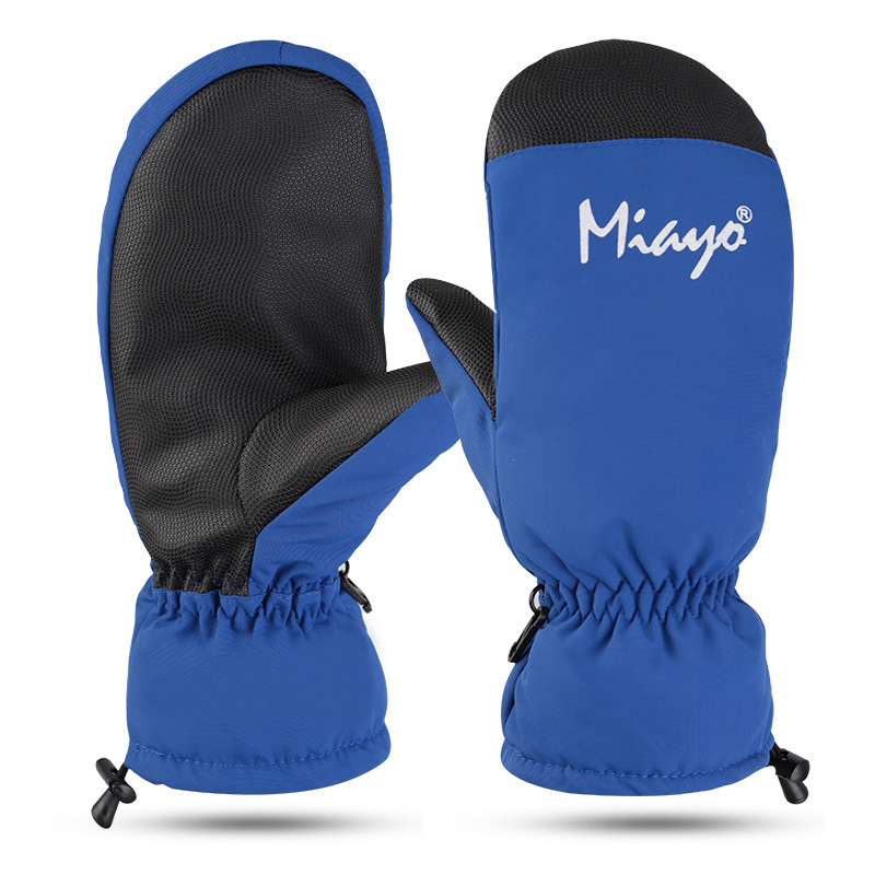 Guantes de invierno para hombres y mujeres de invierno de snowboard cálido resistente al desgaste de equitación antideslizante a prueba de viento frío impermeable y dedo guantes tapados