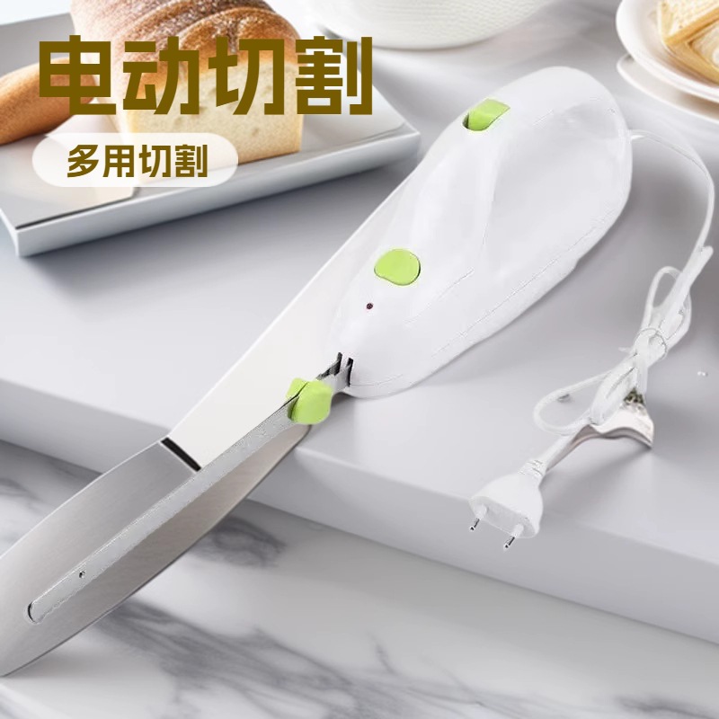面包锯不锈钢电动面包蛋糕吐司分片冻肉烘焙工具锯齿刀