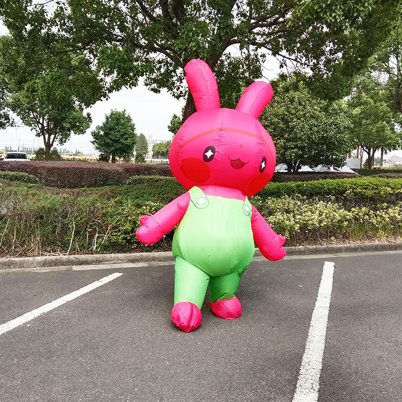 充气卡通人偶服装气模企业ip吉祥物网红人穿行走玩偶服宣传装饰