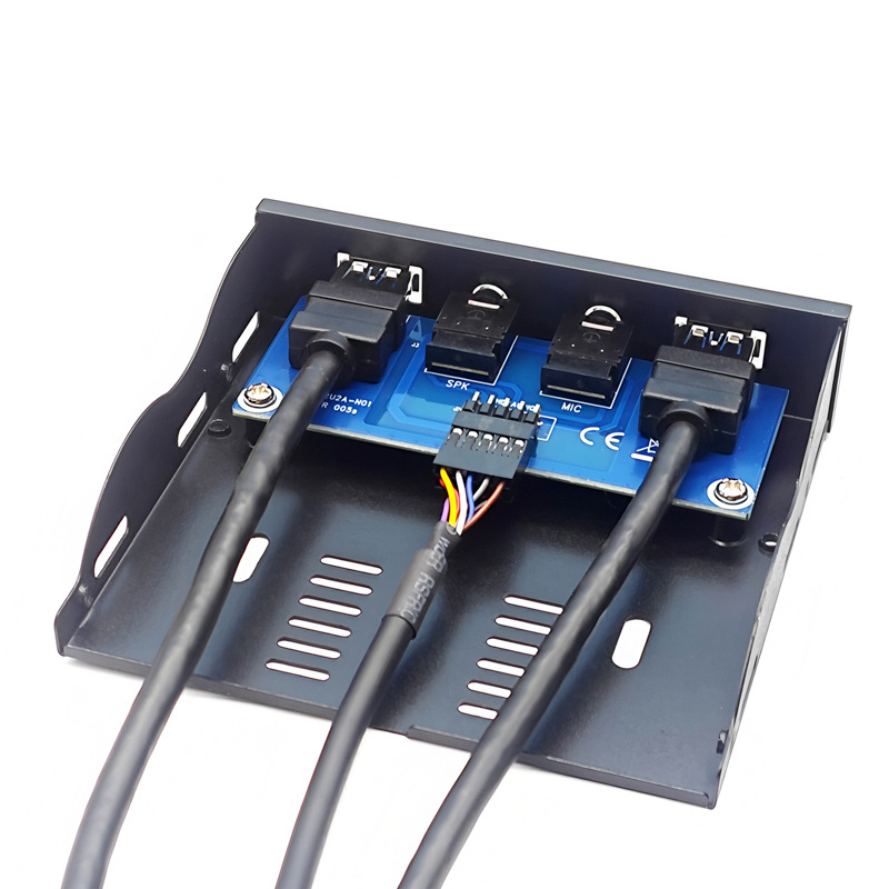 USB3.0����λ��Ƶǰ����� 3.5��19PINתUSB3.0���HD-AUDIO���