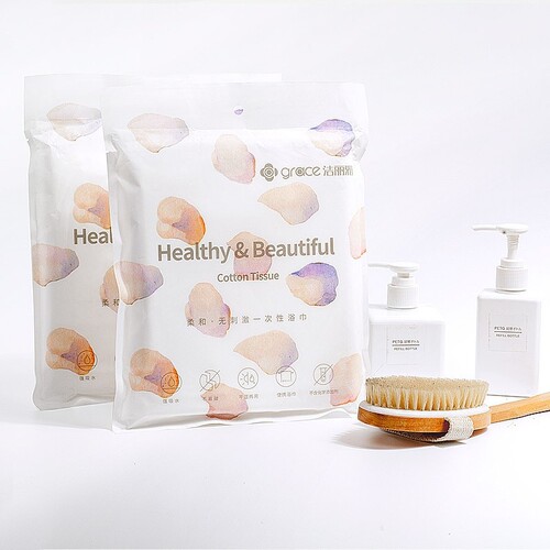 Jialiya Disposable Towel Bath Towel Travel Portable Hygienic Single Pack Travel Set Cotton Soft Towel Thickened