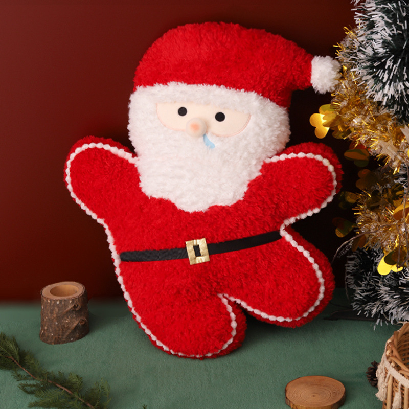 Muñeco de Peluche de Hombre de Jengibre de Fibra de Viscosa para Navidad image 9