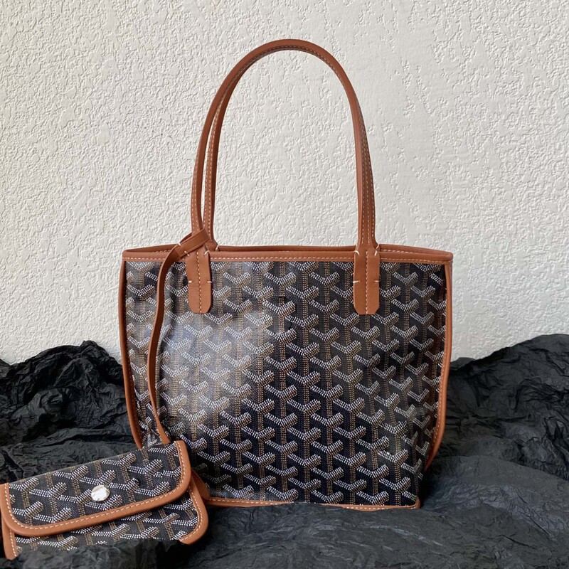 High-End New Dog-Tooth Double-Sided Mini Tote Shoulder Hand-Held Open Armpit Bag Shopping Bag Large Capacity Mother-In-Law Bag