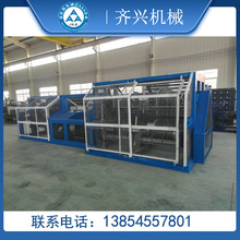 莱州齐兴塑料制绳机  黄金绳合绳机 3-8mm绳拧绳机专业一体式制绳