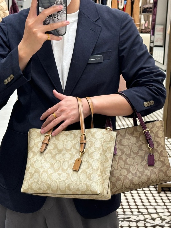 C家经典mollie25托特斜跨包加长腋下肩带单肩手提包百搭通勤女包|undefined