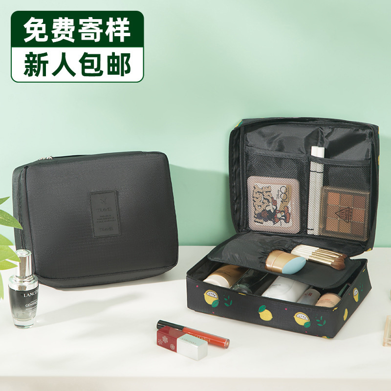 オックスフォード布化粧バッグ多機能ポータブル化粧洗面バッグ旅行防水収納バッグ携帯洗面袋|undefined