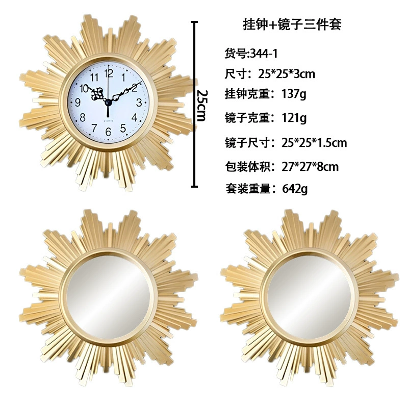 Новые Творческие старинные настенные часы Amazon Самые продаваемые Декоративные часы ретро настенные часы для гостиной европейские часы оптом