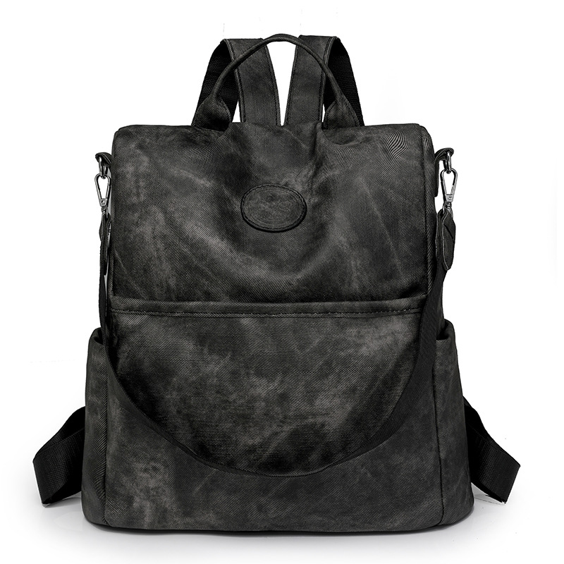 Transfronterizo al por mayor 2024 nuevas señoras casuales mochila antirrobo moda simple al aire libre mochila de viaje ligera