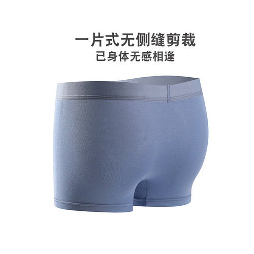 5A Antimicrobial Boys' Underpants, Lanjing Modal, Large Kids Straight Leg Pants, Children's Thin Boys, Ice Silk Four-Sided Pants, Summer