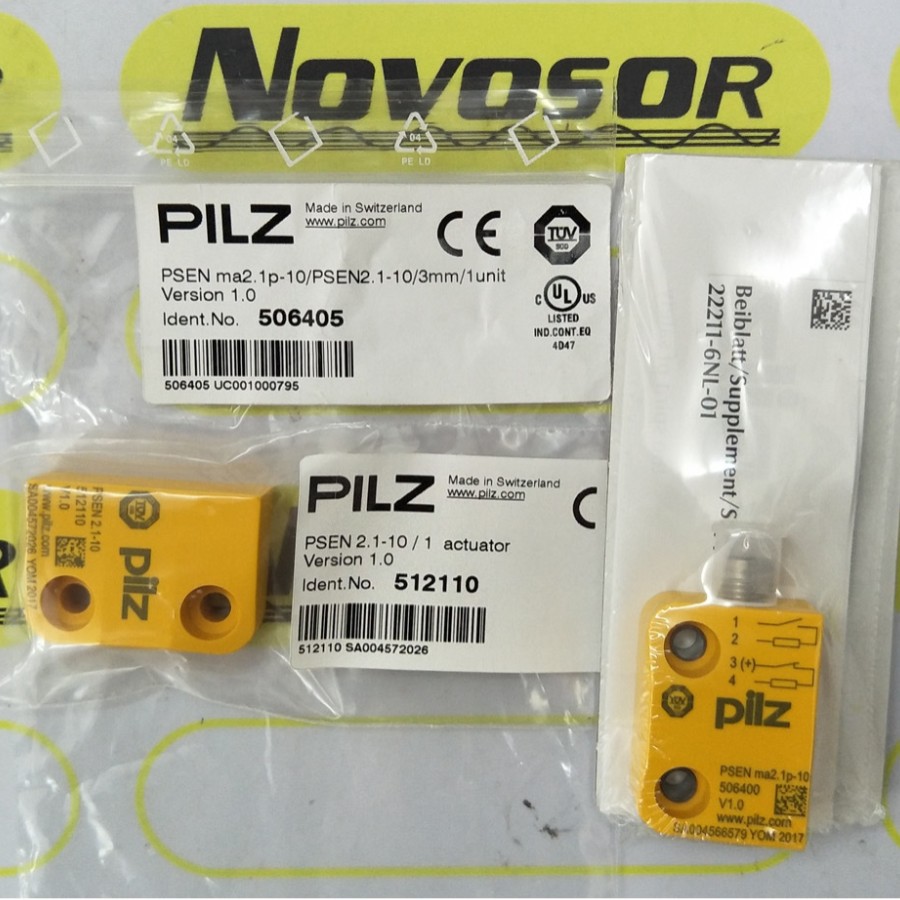 PILZ   506400+506405+512110咨询后下单