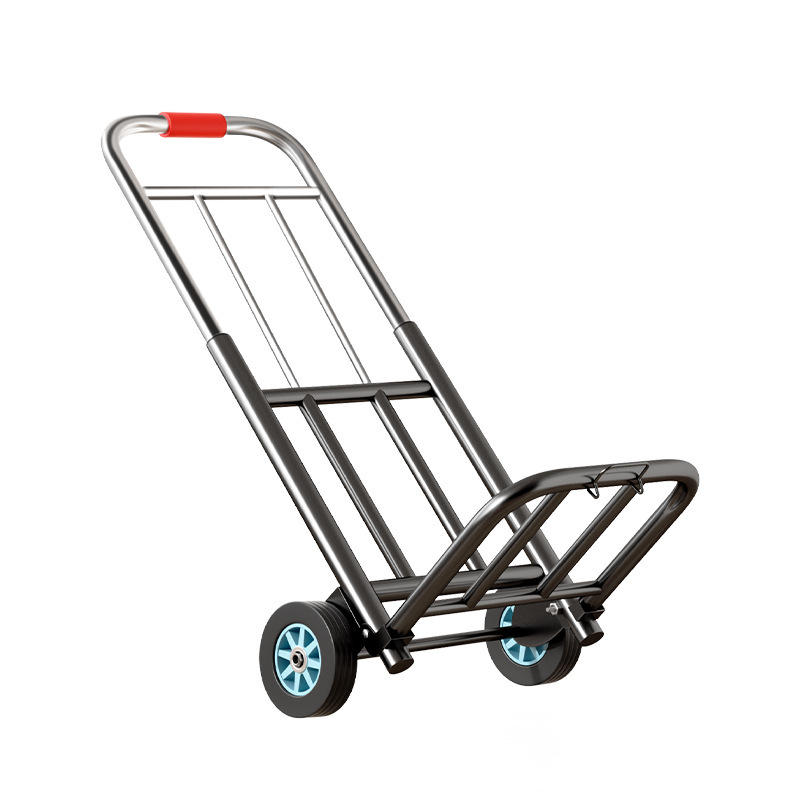 小型トロリー、クロスボーダートロリー、折りたたみ式ポータブル荷物トロリー、ショッピング、食料品の買い物、荷物の積み込み、キングホームモデル小型トロリー|undefined