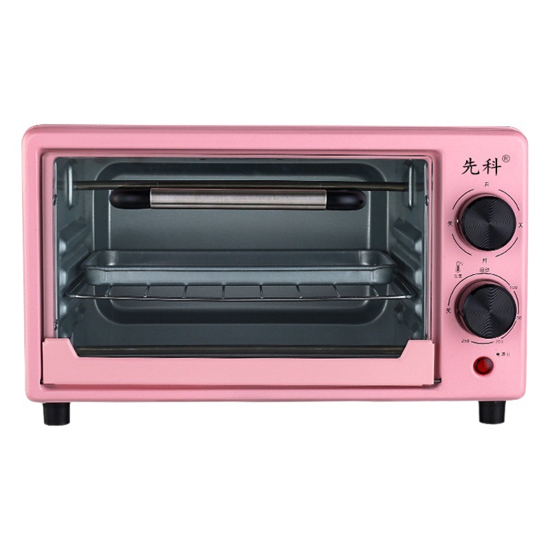 Horno eléctrico cuidadosamente seleccionado para uso doméstico, multifuncional, dedicado para hornear pasteles, horno pequeño, mini horno con control de temperatura independiente.