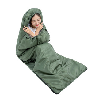 Sleeping Bag Adult Outdoor Summer Thin Camping Travel Single Indoor Lunch Break Student Anti-Kick Sleeping Bag