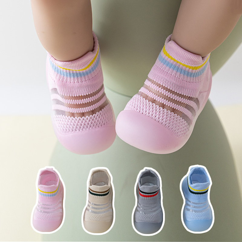 Zapatos transpirables de verano para bebés zapatos de piso suave para niños zapatos de piso suave para niños pequeños