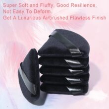 Velvet Triangular Puff -  Setting, Blush Sponge wholesale