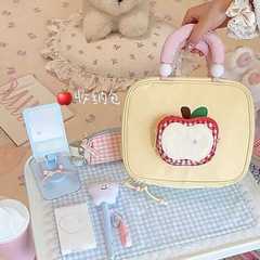 化妝包女可愛少女大容量化妝包手提洗漱包分層旅行收納包方便攜帶